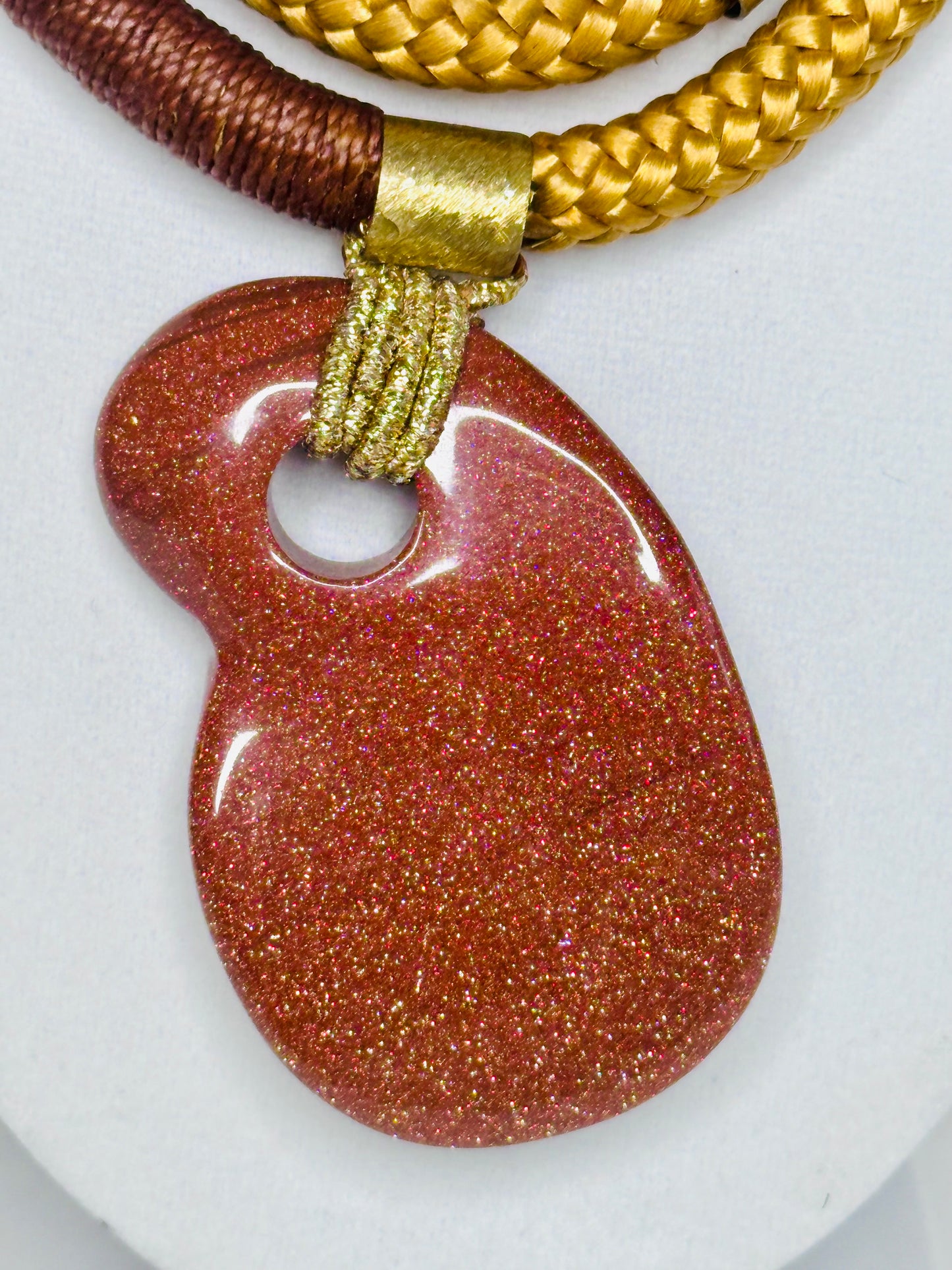 Mustard & Sunstone Necklace – A Touch of Warmth and Vibrance
