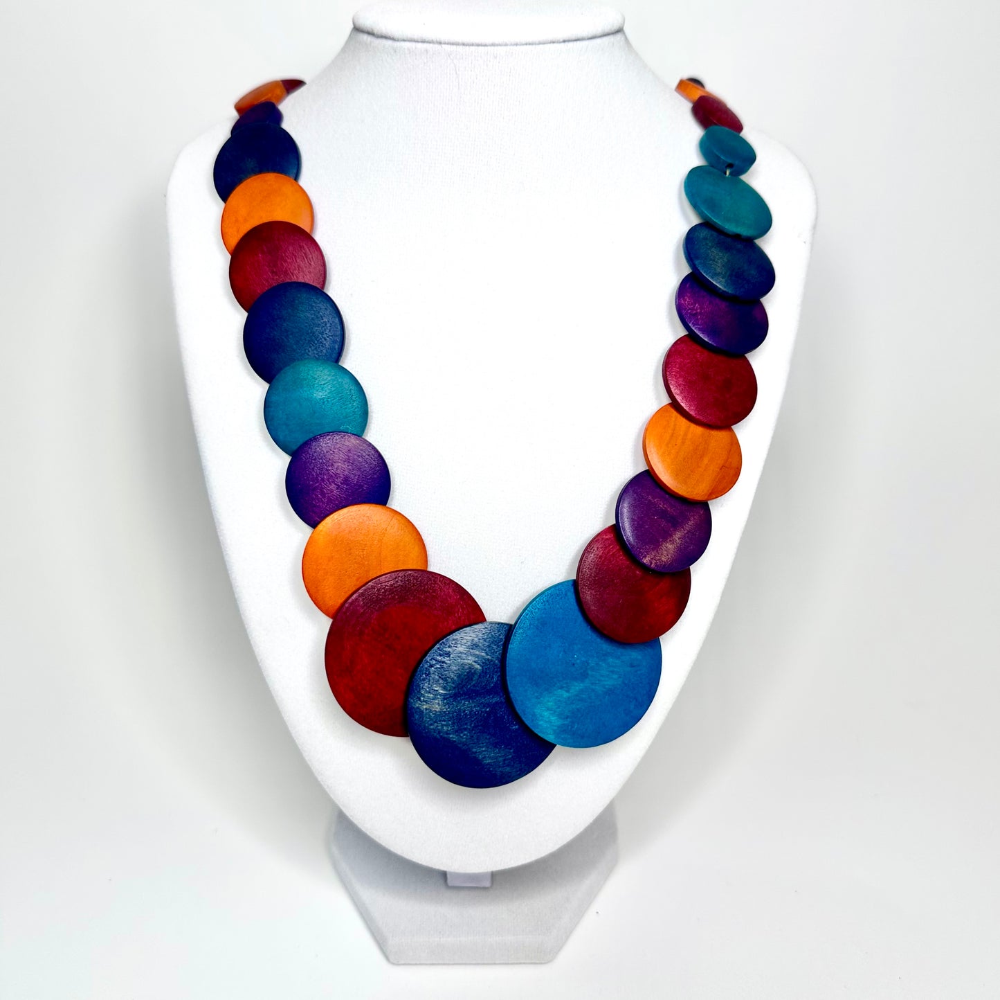 ColorWood Necklace| Eco-Friendly & Handcrafted Jewelry