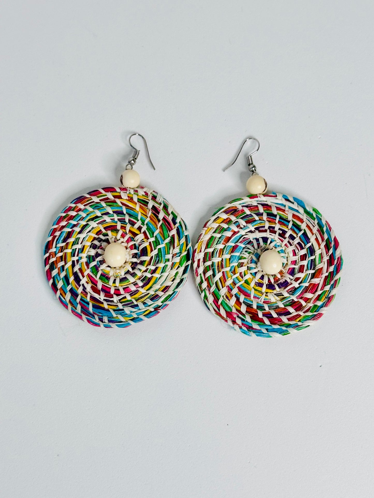 Tucum Earrings – Eco-Friendly Açaí Seeds & Tucum Fiber | Lightweight & Stylish Jewelry