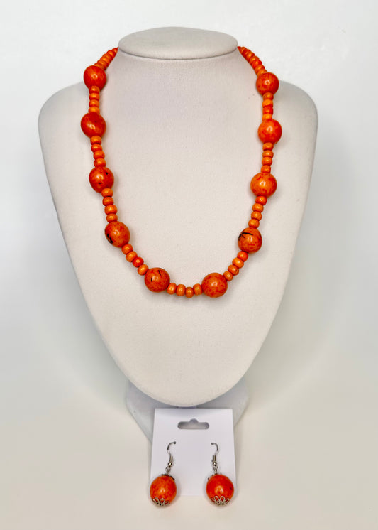 Forest Harmony Set – Adjustable Handcrafted Wood & Paxiubinha Seed Jewelry | Sustainable Amazon Design