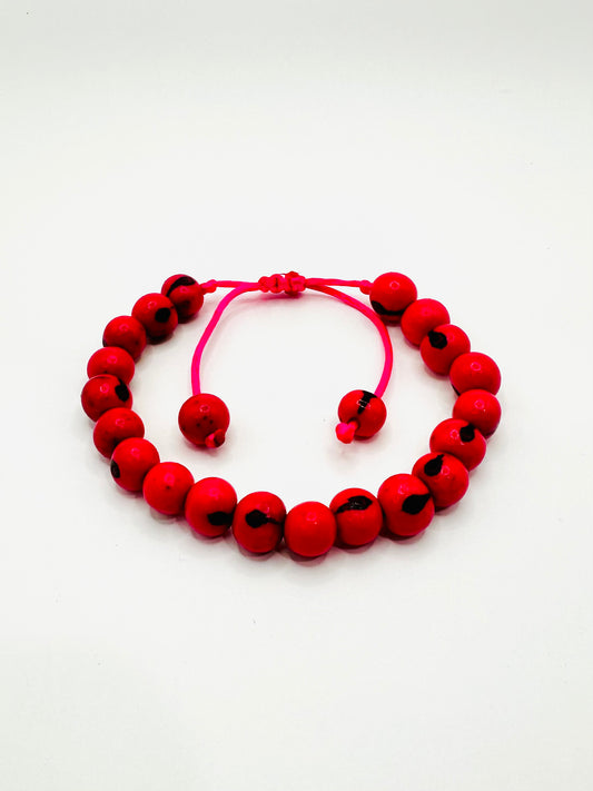 Nature-crafted Amazon seed bracelet