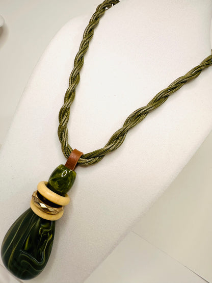 Verdant Echo Necklace Set