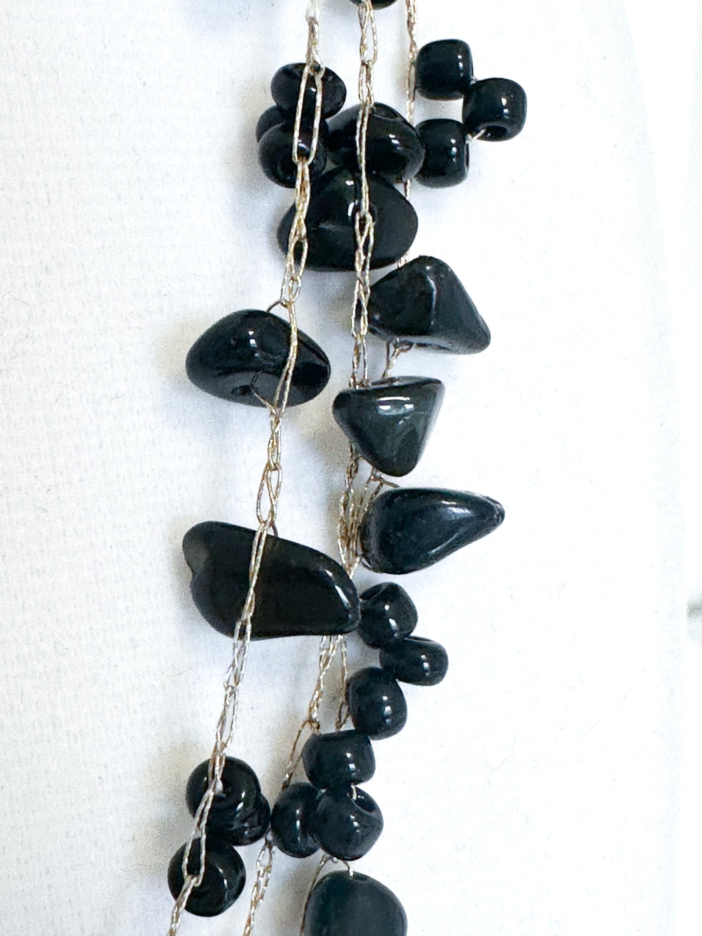 Golden Thread Gemstone & Glass Bead Set – Echoes of Brazil