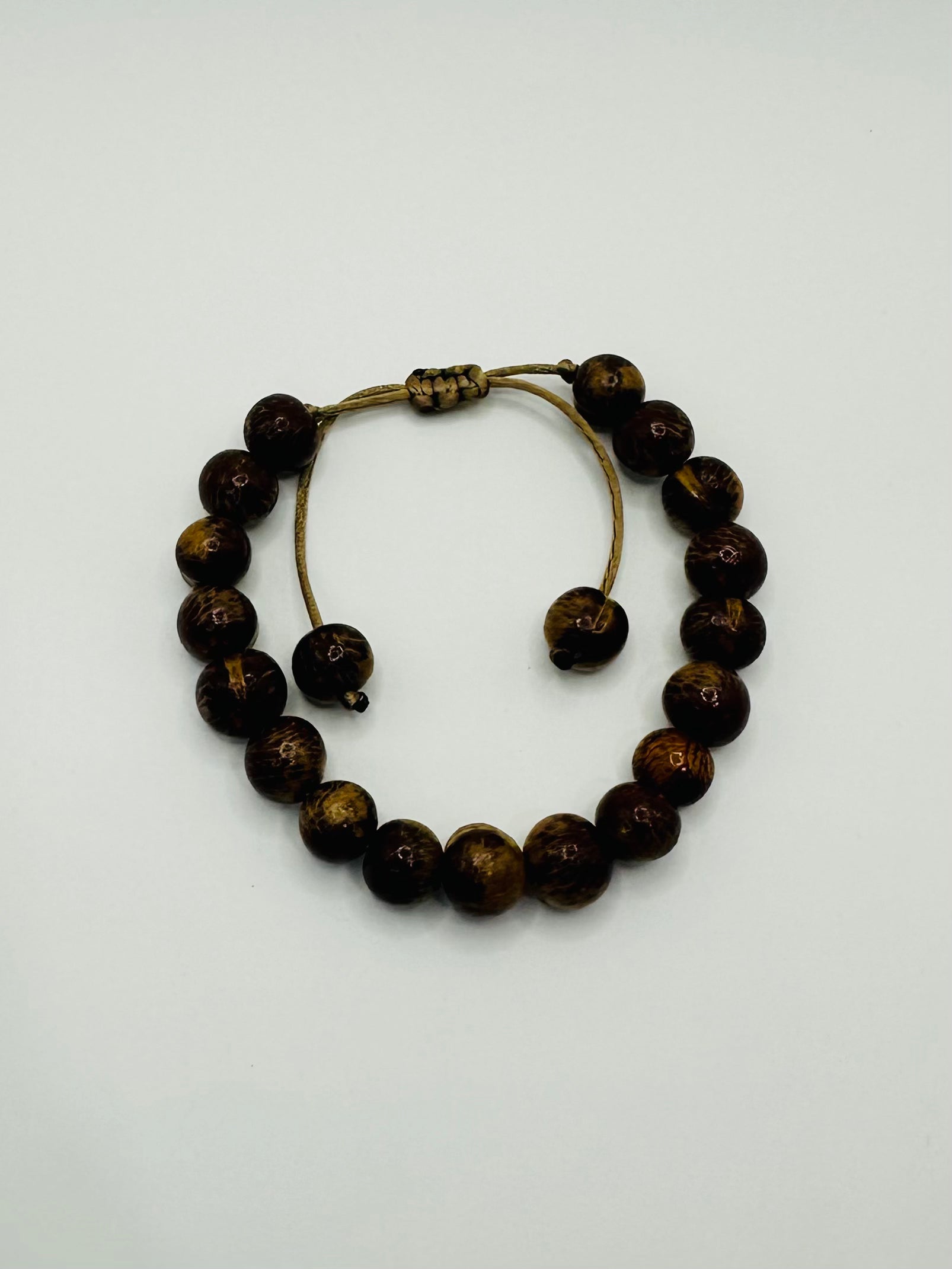 Handmade Amazon açaí seed bracelet