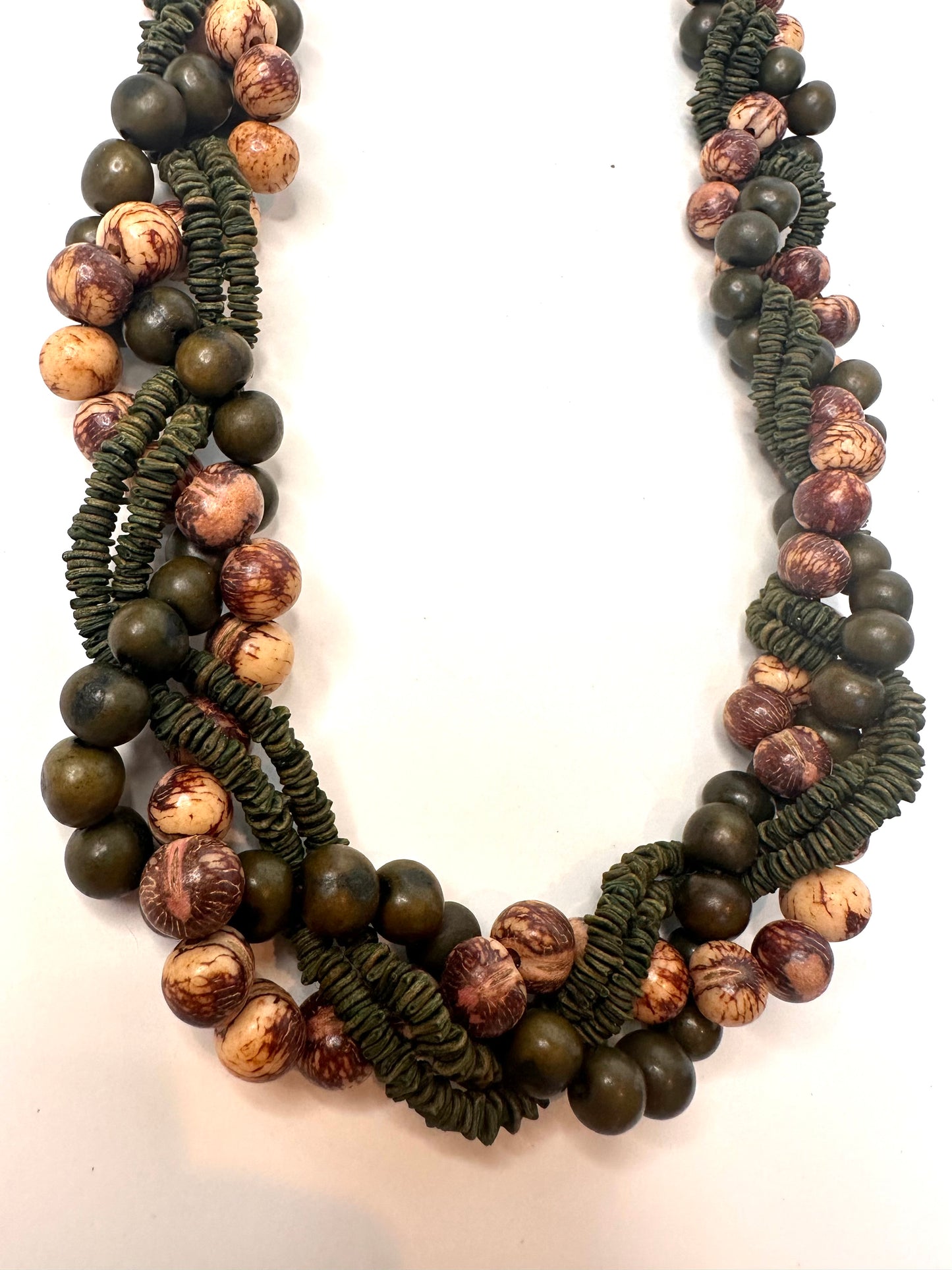 Morototo & Acai Seeds Necklace |Sustainable Amazonian Jewelry- Detail