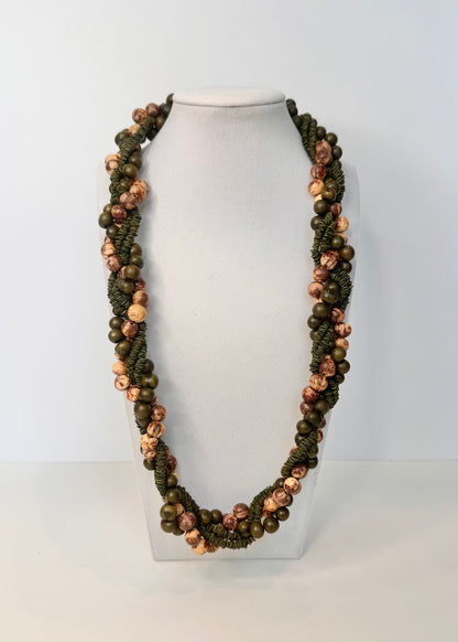Morototo & Acai Seeds Necklace |Sustainable Amazonian Jewelry