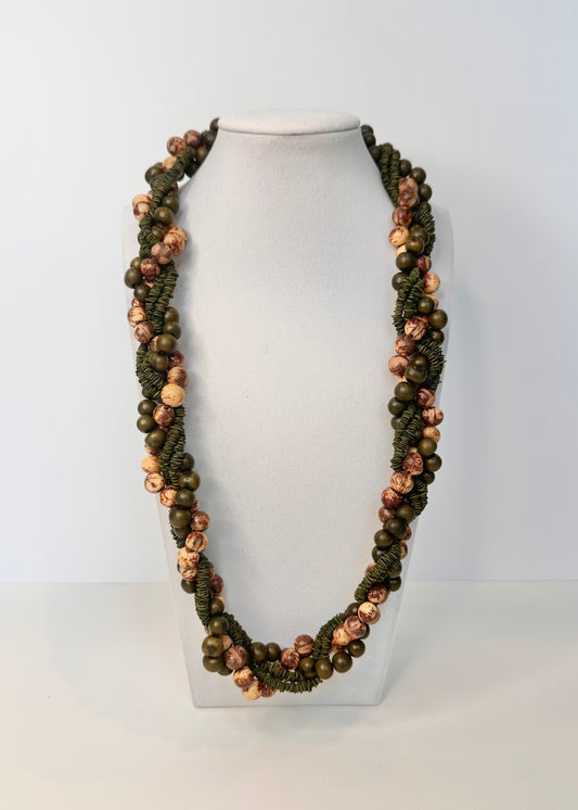Morototo & Acai Seeds Necklace |Sustainable Amazonian Jewelry