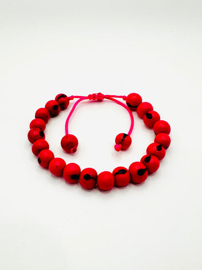 Nature-crafted Amazon seed bracelet